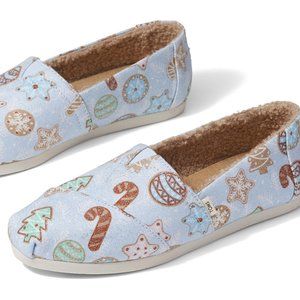 TOMS Blue Sugar Cookie Women Shoe Size 7.5